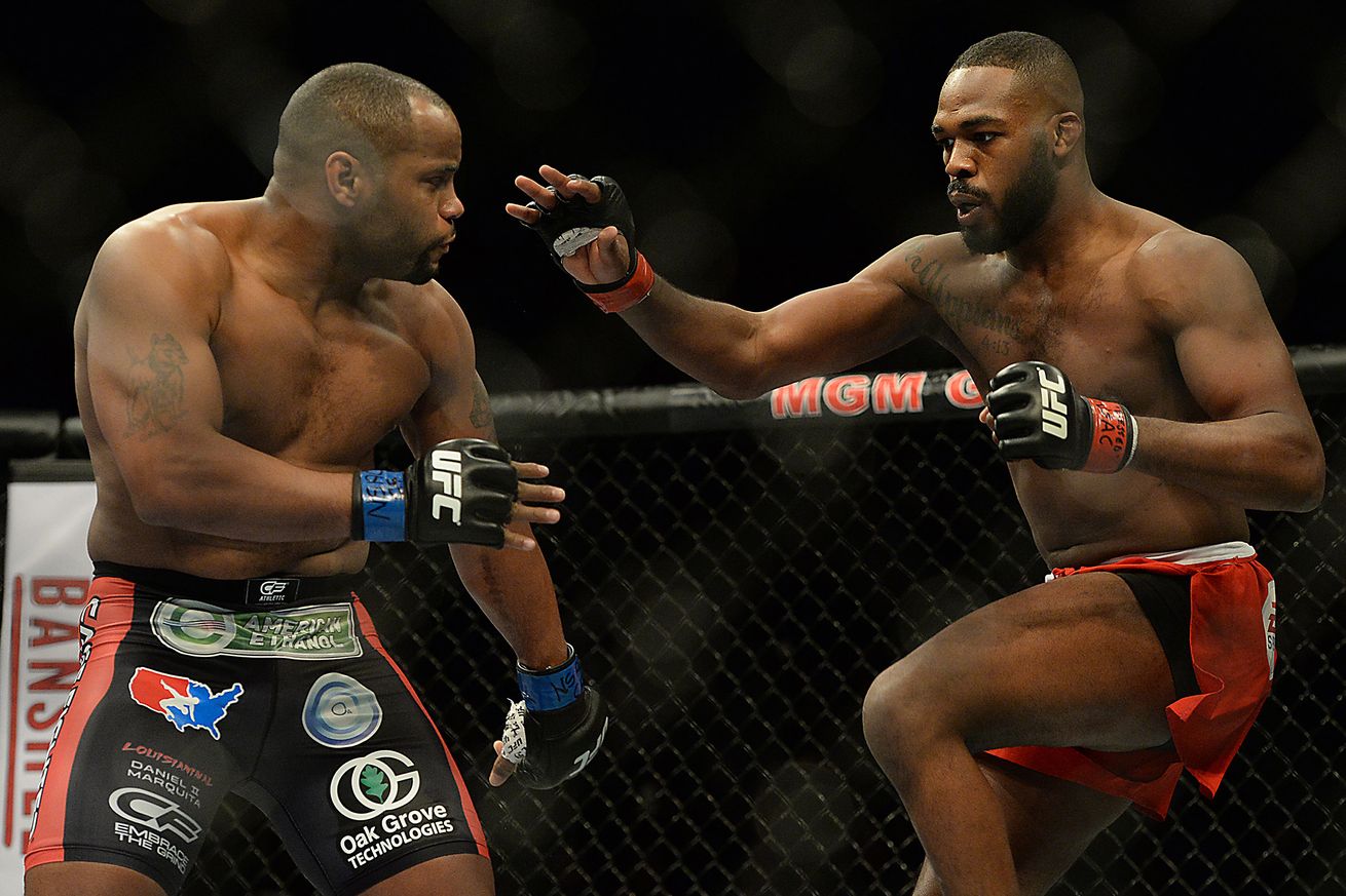 Jon Jones Middle Finger Daniel Cormier Says Hats Off To Ovince Saint Preux