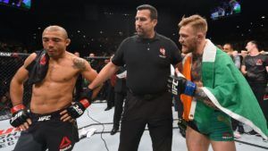 Jose Aldo Is Not Very Good At Being Conor McGregor