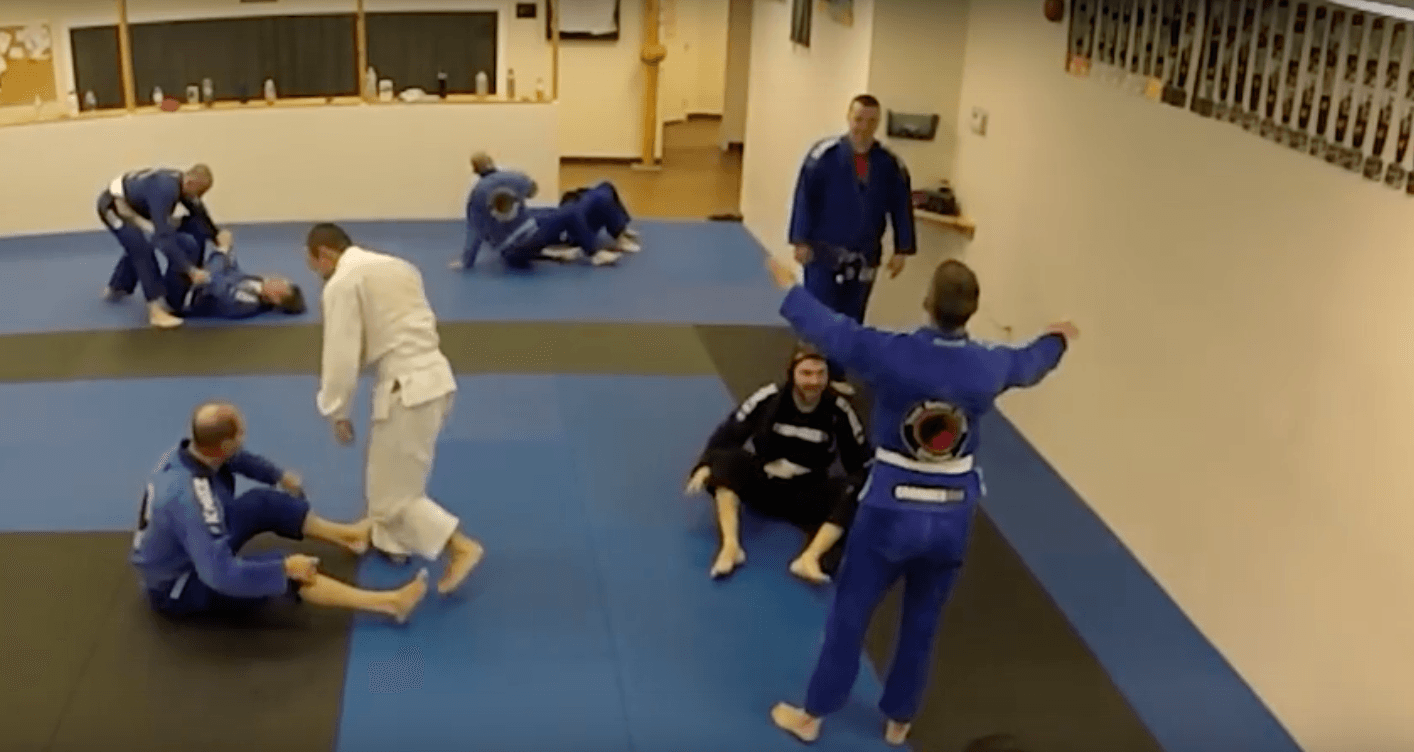 Watch Bryan Caraway Totally PUNK This Grounded Studios BJJ Class
